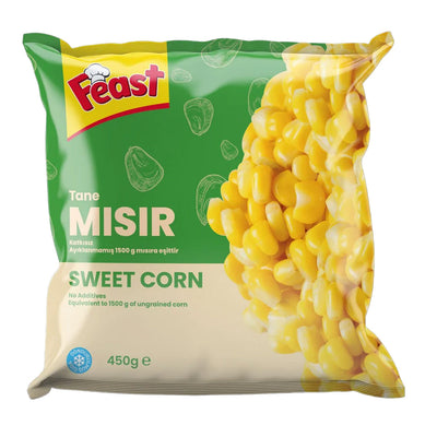 Feast Frozen Corn Kernels (Donuk Mısır) – 450g