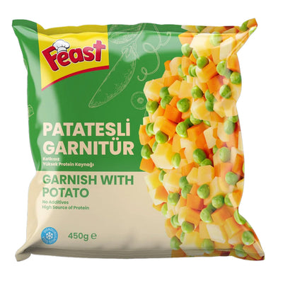 Feast Vegetable Garnish with Potato (Patatesli Garnitür) – 450g