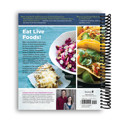 Fermenting Made Easy: 120 Creative Recipes for 64 Vegetables & Herbs (Spiral Bound) - Korvel