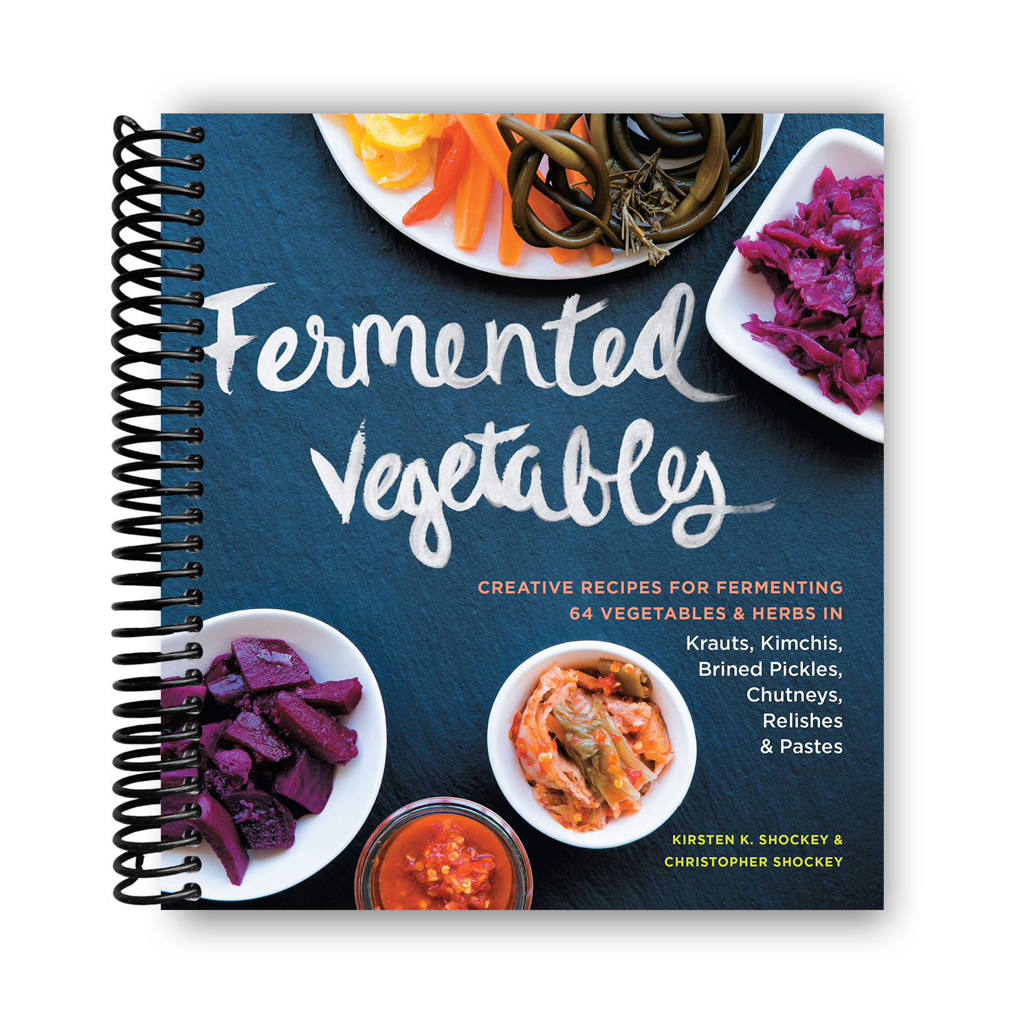 Fermenting Made Easy: 120 Creative Recipes for 64 Vegetables & Herbs (Spiral Bound) - Korvel