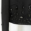 Elegant Rhinestone Long Skirt Set