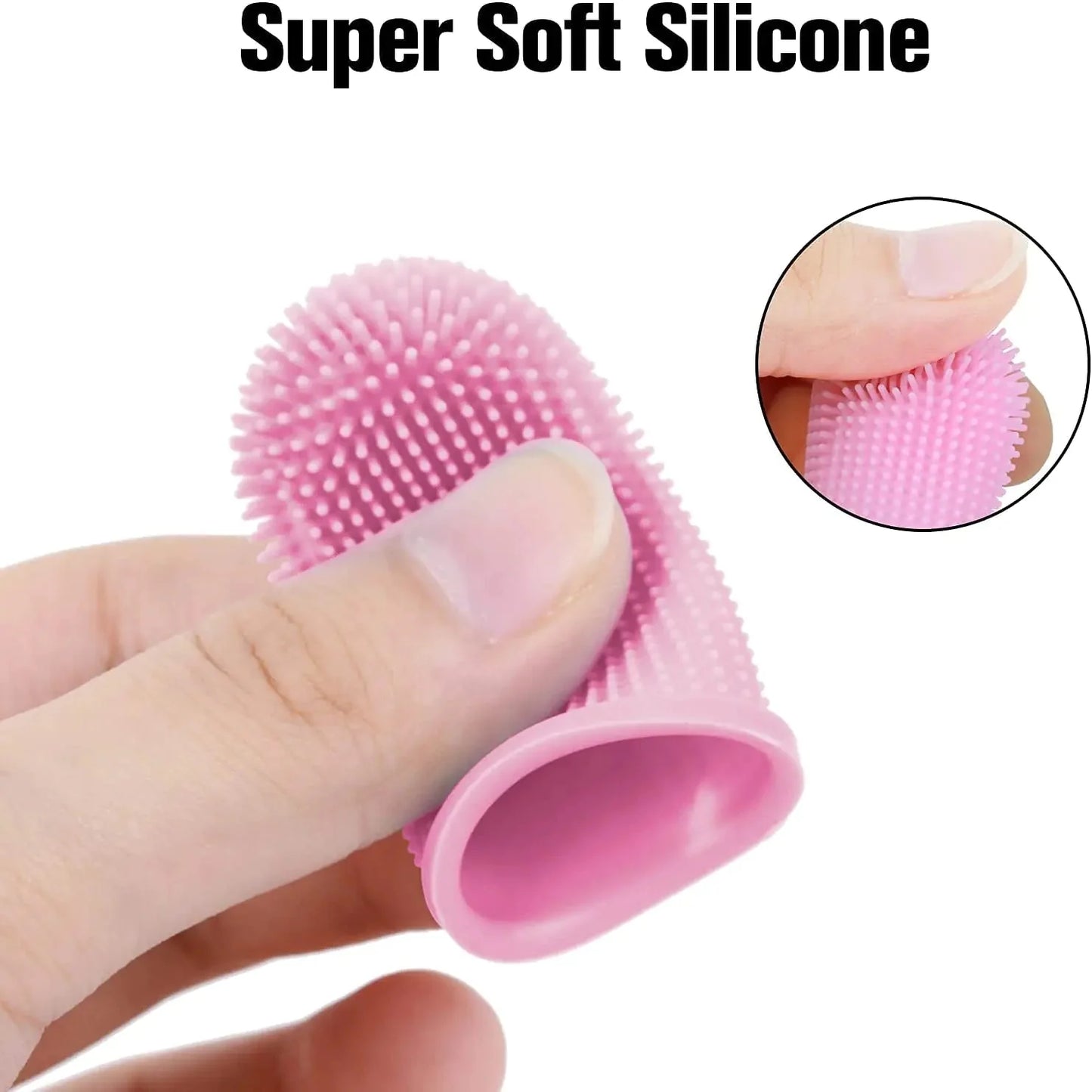 Cepillo de Dientes Super Suave para Perros para un Cuidado Oral Suave