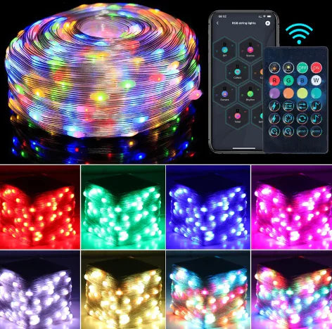 Luces de Navidad con Control Remoto DIY