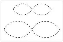 1879 Figure 8 Stencil - 3"x10" & 5"x14" Sizes