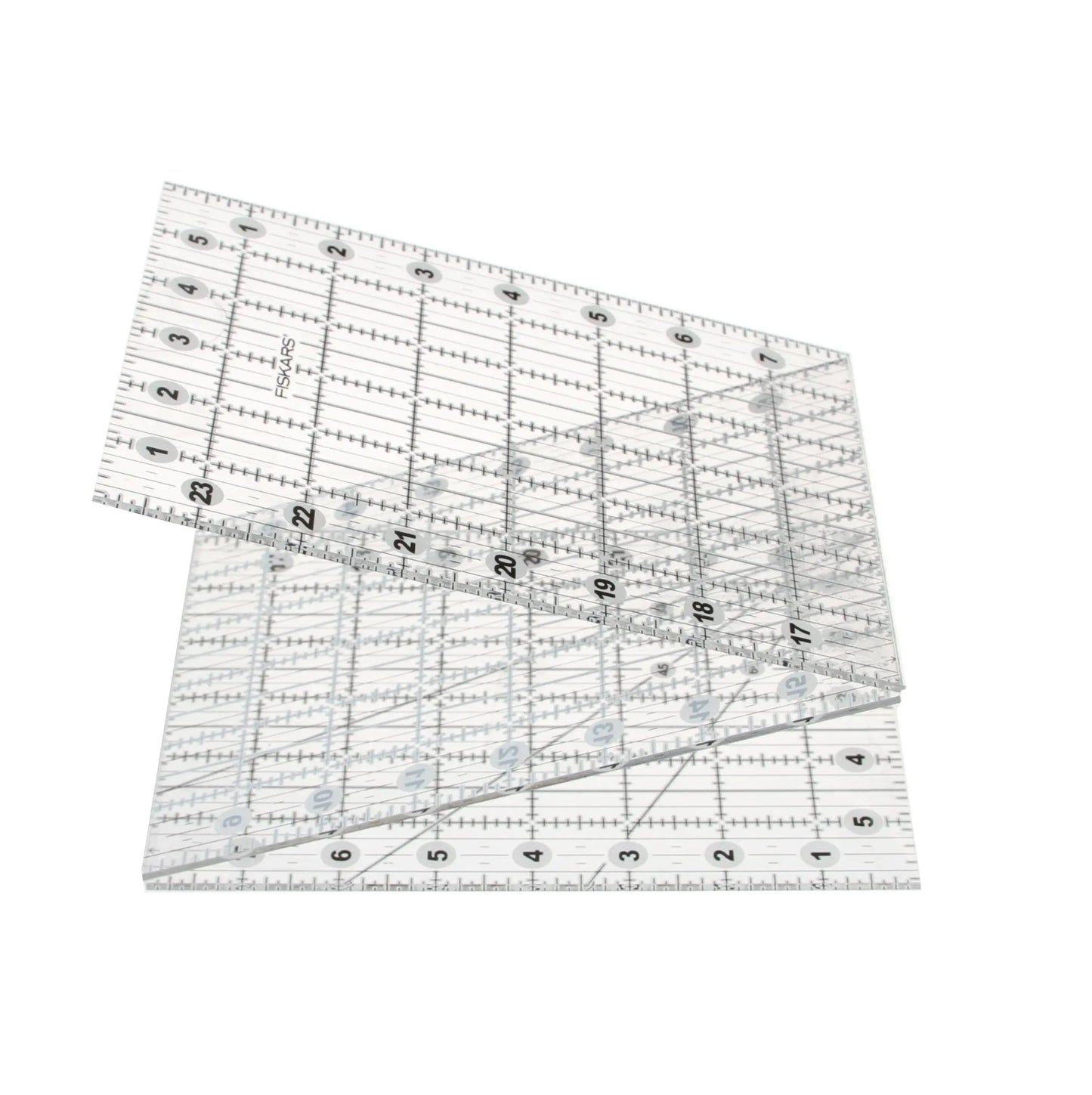 Regla Plegable Fiskars 6x24 - Herramienta Portátil para Acolchar