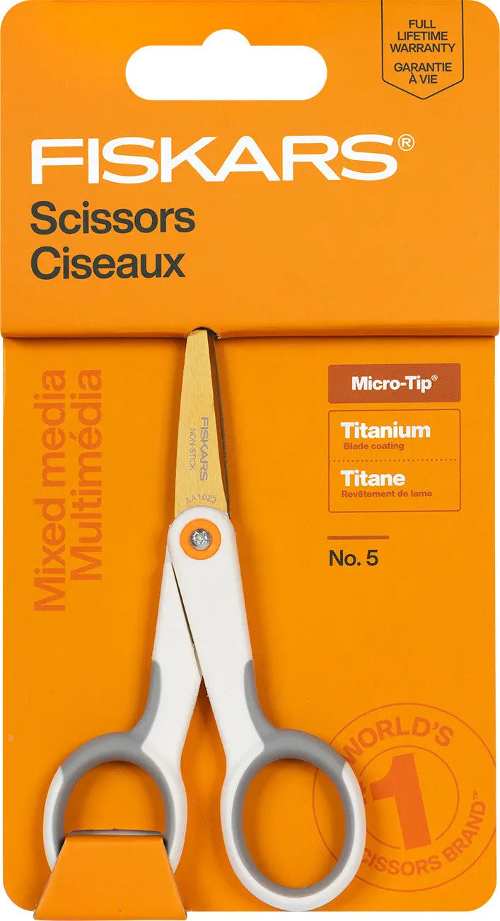 Tijeras de Titanio Micro Tip No 5 de Fiskars - 5in