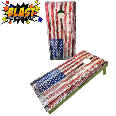 Premium American Flag Cornhole Board Set - Korvel