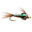 Premium Barbless Bead Head Pheasant Tail Nymph Flies - 12 Pack, Size 12 - Korvel