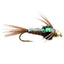 Premium Barbless Bead Head Pheasant Tail Nymphs - 6 Pack, Size 18 - Korvel