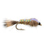 Premium Weighted Gold Ribbed Hare's Ear Nymphs - Pack of 6 Flies - Size 18 - Korvel