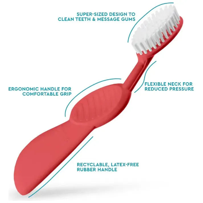 Radius Flex Brush Soft Left Hand Toothbrush