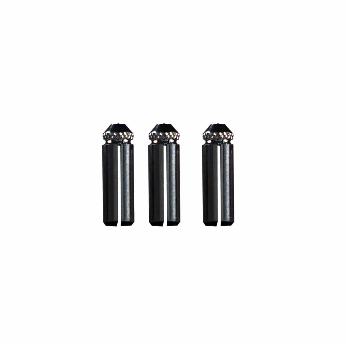 Premium Black Aluminium Dart Flight Protectors - Korvel