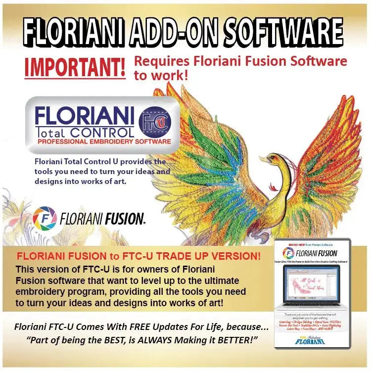 Complemento de actualización de fusión del software Floriani FTCU