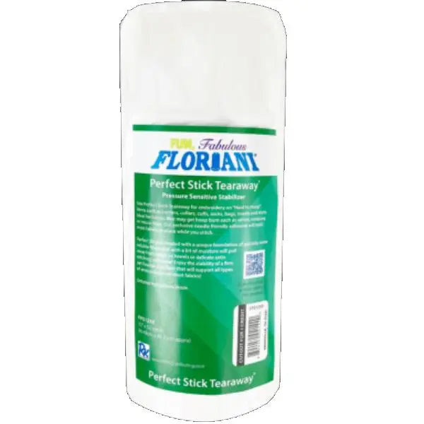 Floriani Perfect Stick Tearaway 12" x 50 yds - Qualité Commerciale