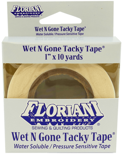 Floriani Wet N Gone Tacky 1" x 10 yds Crafting Tape