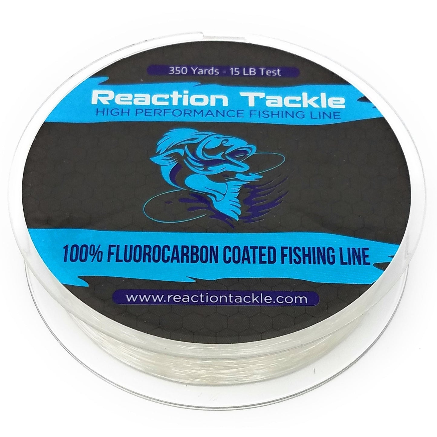 Línea de pesca recubierta de fluorocarbono Reaction Tackle 