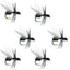 Black Fur Flying Ant Trout Dry Fly - Size 18 (Pack of 6)