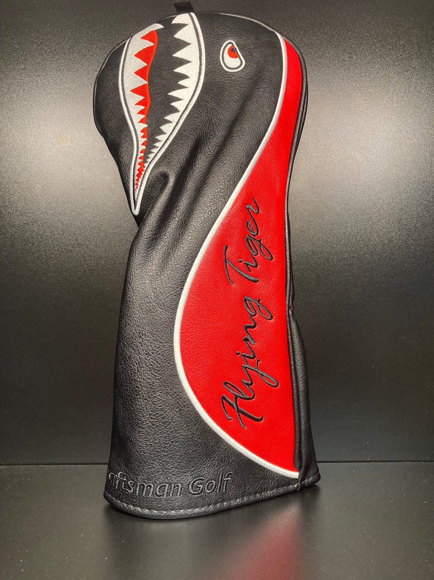 Vintage Flying Tiger Bomber Golf Club Headcover