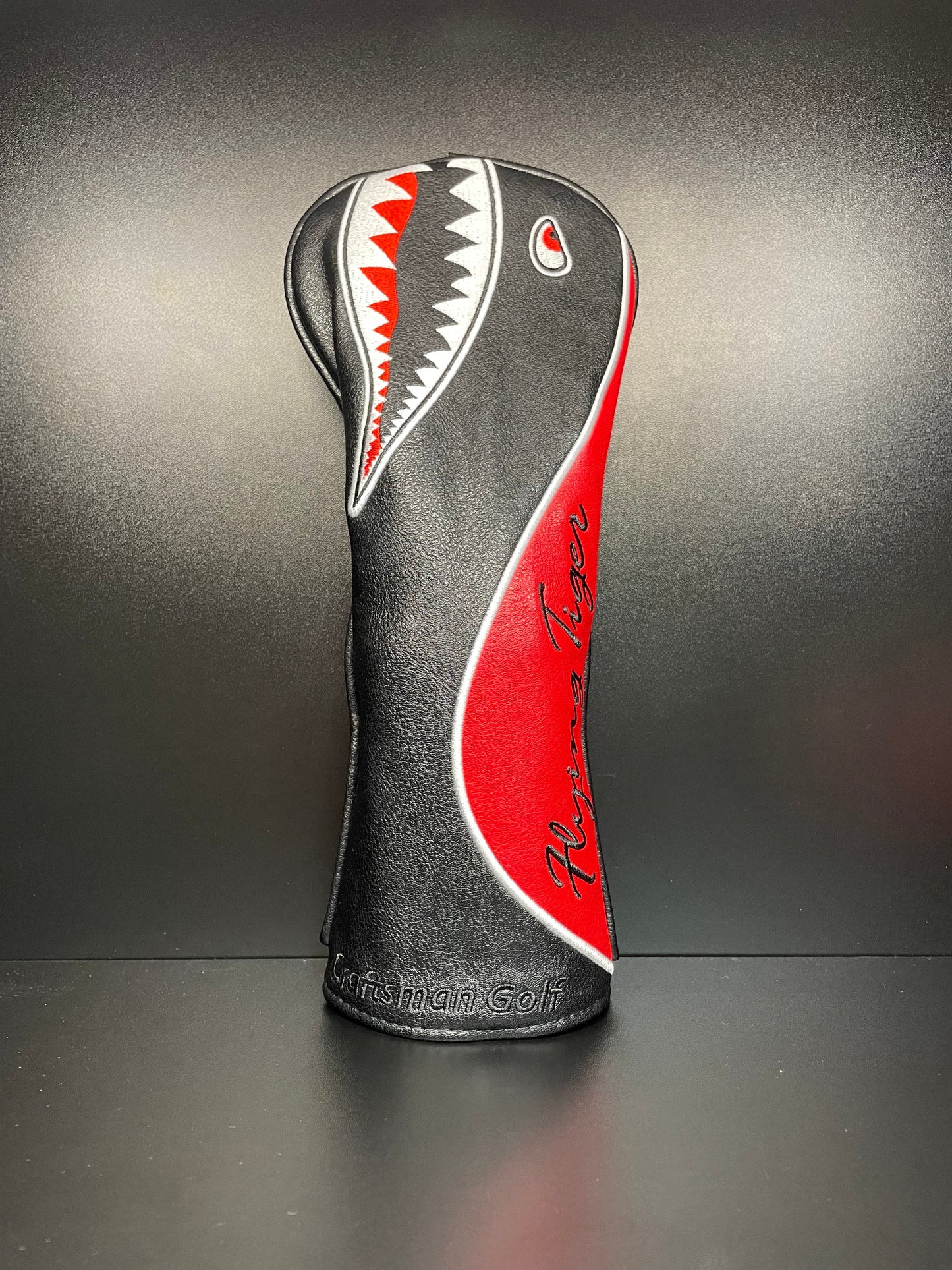 Vintage Flying Tiger Bomber Golf Club Headcover