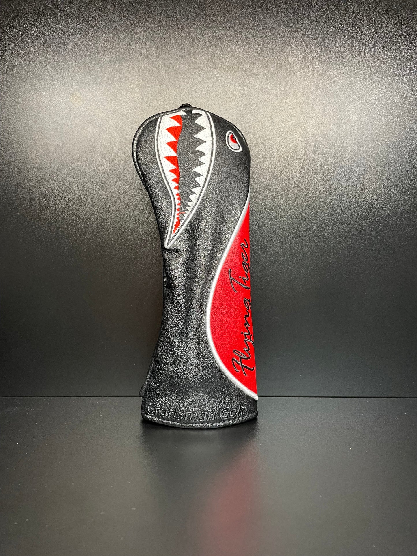 Vintage Flying Tiger Bomber Golf Club Headcover