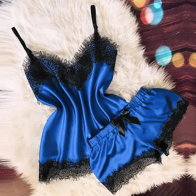 Ensemble de Chemise de Nuit Élégant pour Femmes