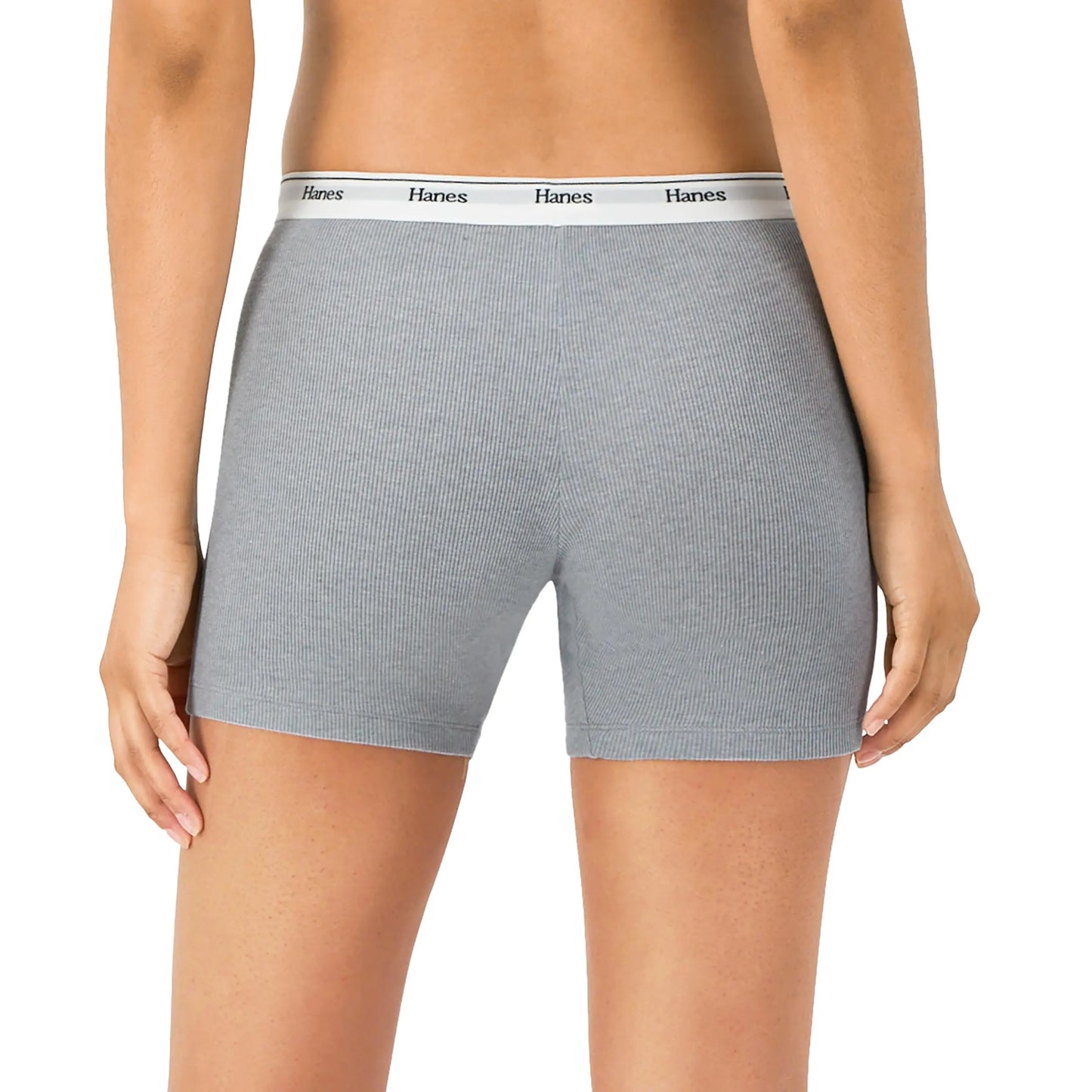 Pack de boxers mi-cuisse pour femmes Hanes - 4 pièces en couleurs tendance