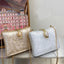 Sac de Soirée en Acrylique Blanc Perle de Luxe pour Femmes