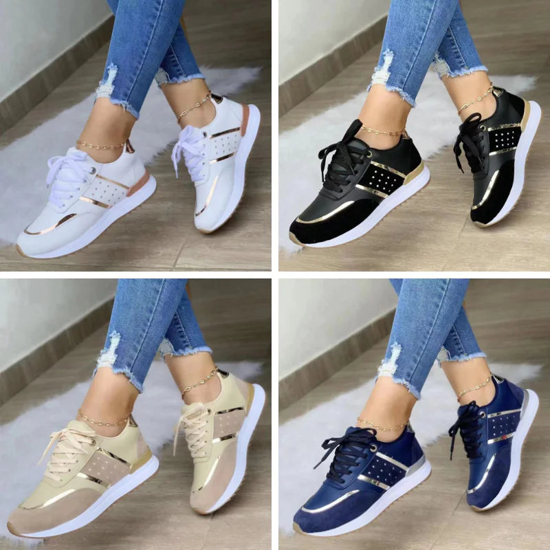 Chaussures de Sport Décontractées pour Femmes - Footwear Élégant et Confortable