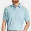 Polo de golf liso con mezcla de texturas FootJoy