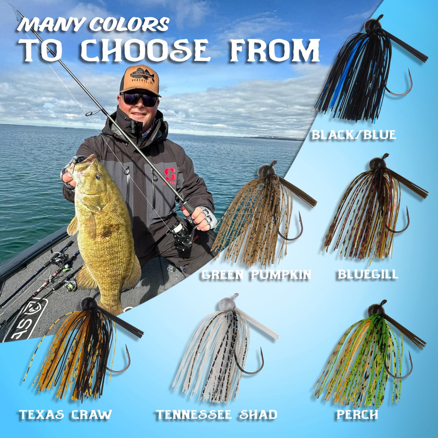 Reaction Tackle Lead Football Jigs 3-Pack - New