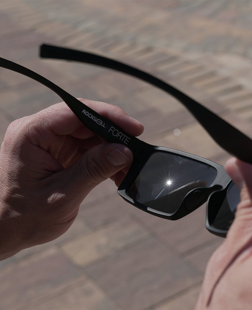 Forte Sunglasses in Black/Black - Unleash Your Strength - Korvel