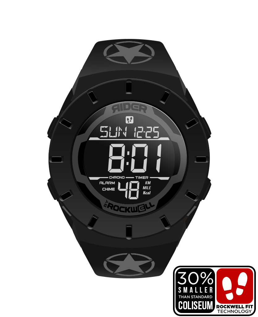 Coliseum Fit™ Forum - Tactical Army Edition (Phantom Black) Watch - Korvel