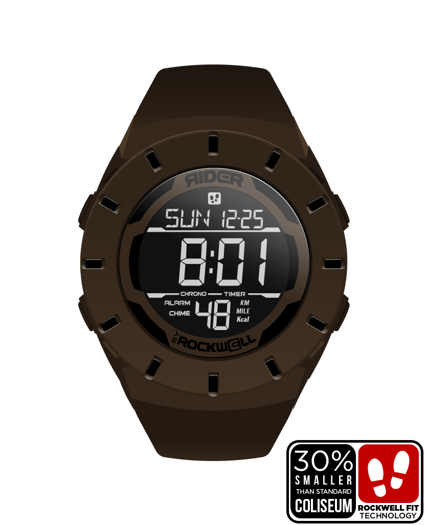 Coliseum Fit™ Forum Watch (Gunstock Brown/Black) - Unleash Your Inner Gladiator - Korvel