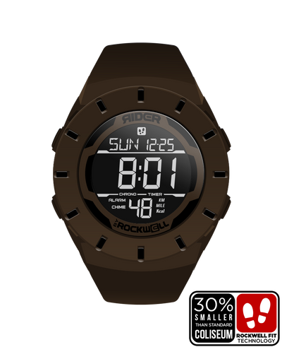 Coliseum Fit™ Forum Watch (Gunstock Brown/Black) - Unleash Your Inner Gladiator - Korvel