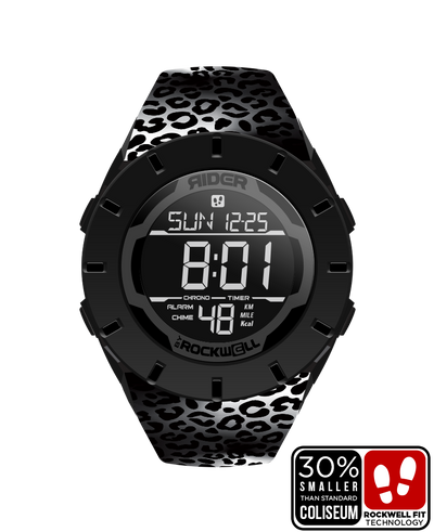Coliseum Fit™ Forum - Cheetah Edition (Phantom Black) Timepiece - Korvel