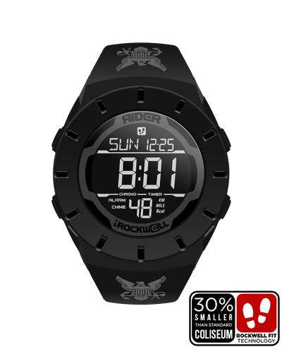 Coliseum Fit™ Forum - Phantom Black Navy Edition Watch - Korvel