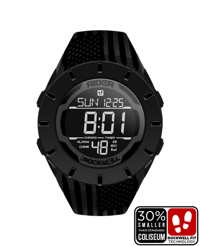 Coliseum Fit™ Forum - Tactical Edition (Phantom Black) Watch - Korvel