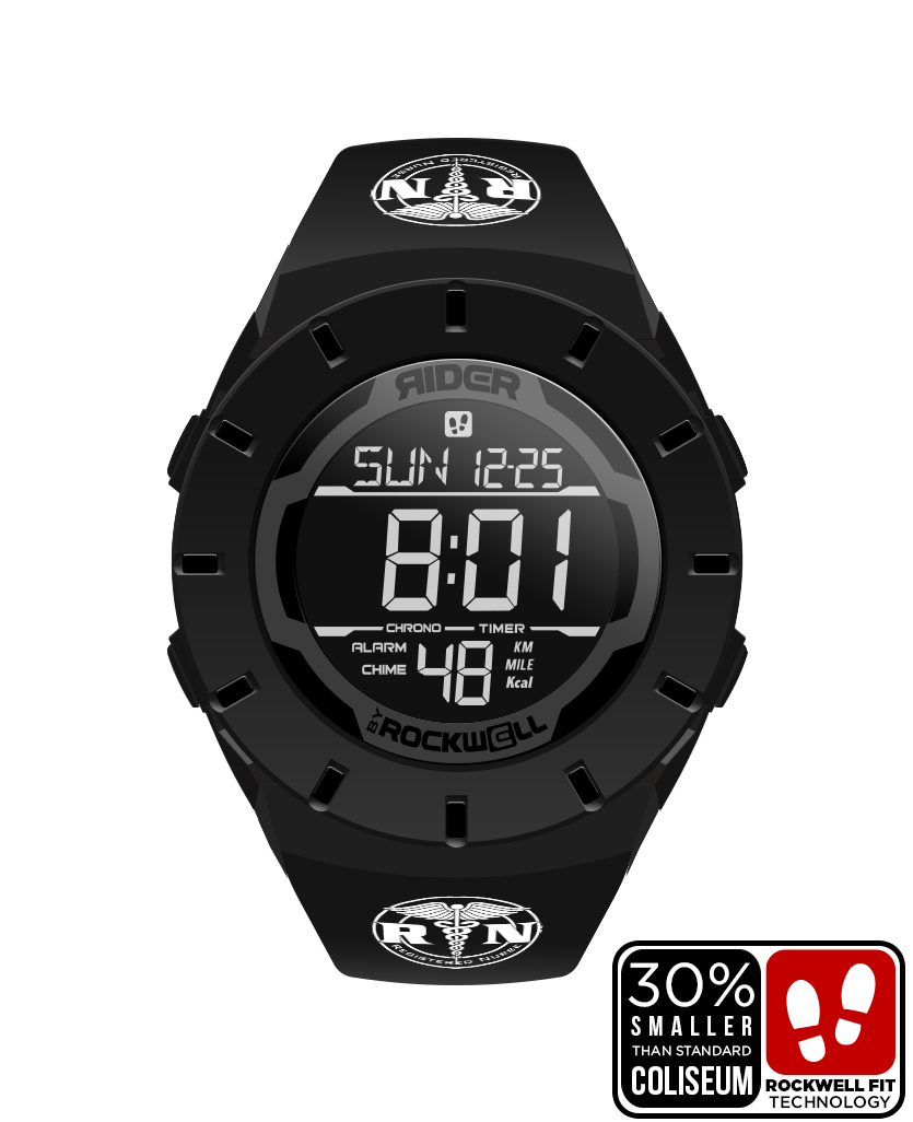 Coliseum Fit™ Forum - RN Edition (Phantom Black) Timepiece - Korvel