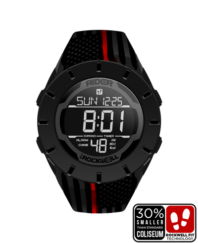 Coliseum Fit™ Forum - Firefighter Assault Edition (Phantom Black) Timepiece - Korvel