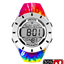 Coliseum Fit™ Forum - Samadelic Tie-Dye Edition Watch (White/Black) - Korvel
