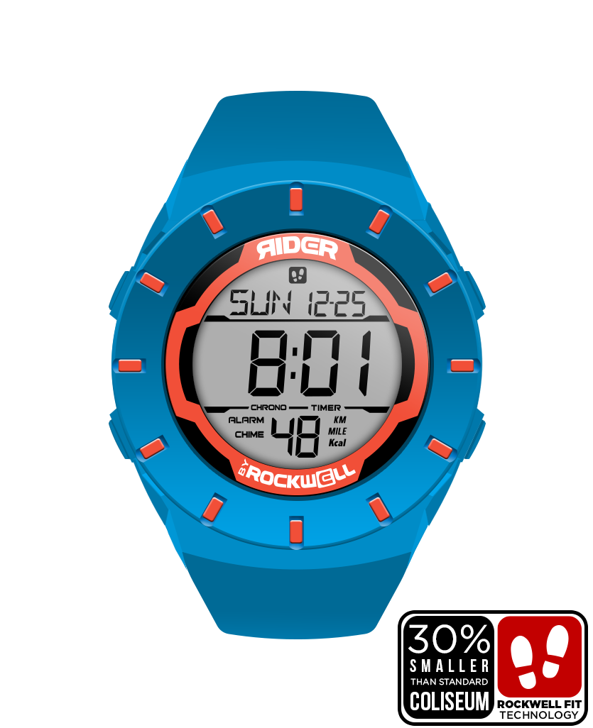 Coliseum Fit™ Forum Watch (Shark Blue/Orange) - Conquer Time - Korvel