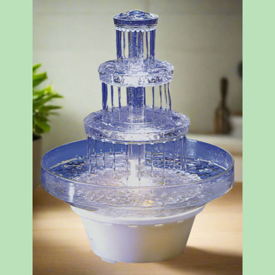 Elegant 12.5" High Water Fountain for Cakes