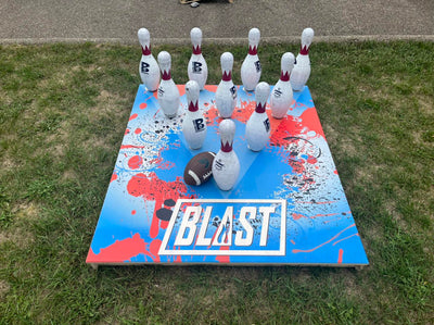 Ultimate Fowling Experience Set Rental - 2 Boards, 2 Sets of Pins & 2 Footballs - Korvel