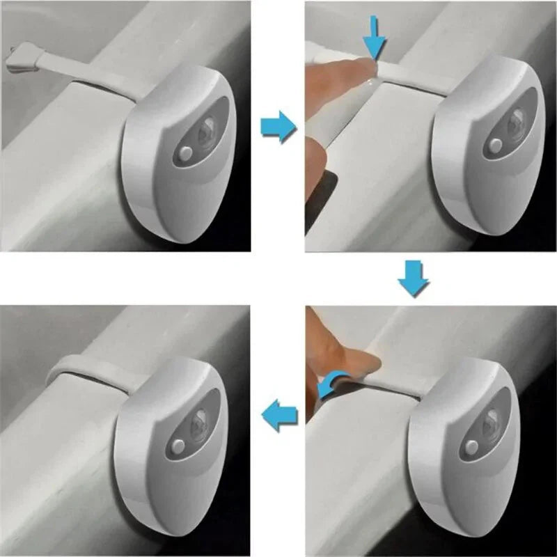 Toilet Night Light for Safe Bathroom Navigation
