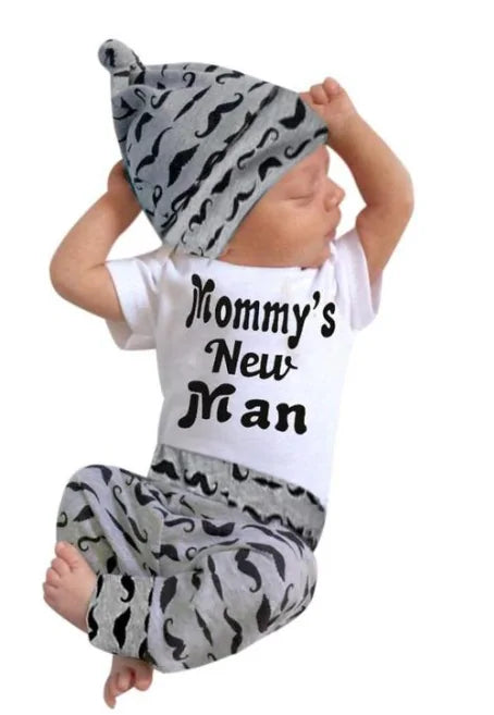 Mommy's New Man Outfit for Baby