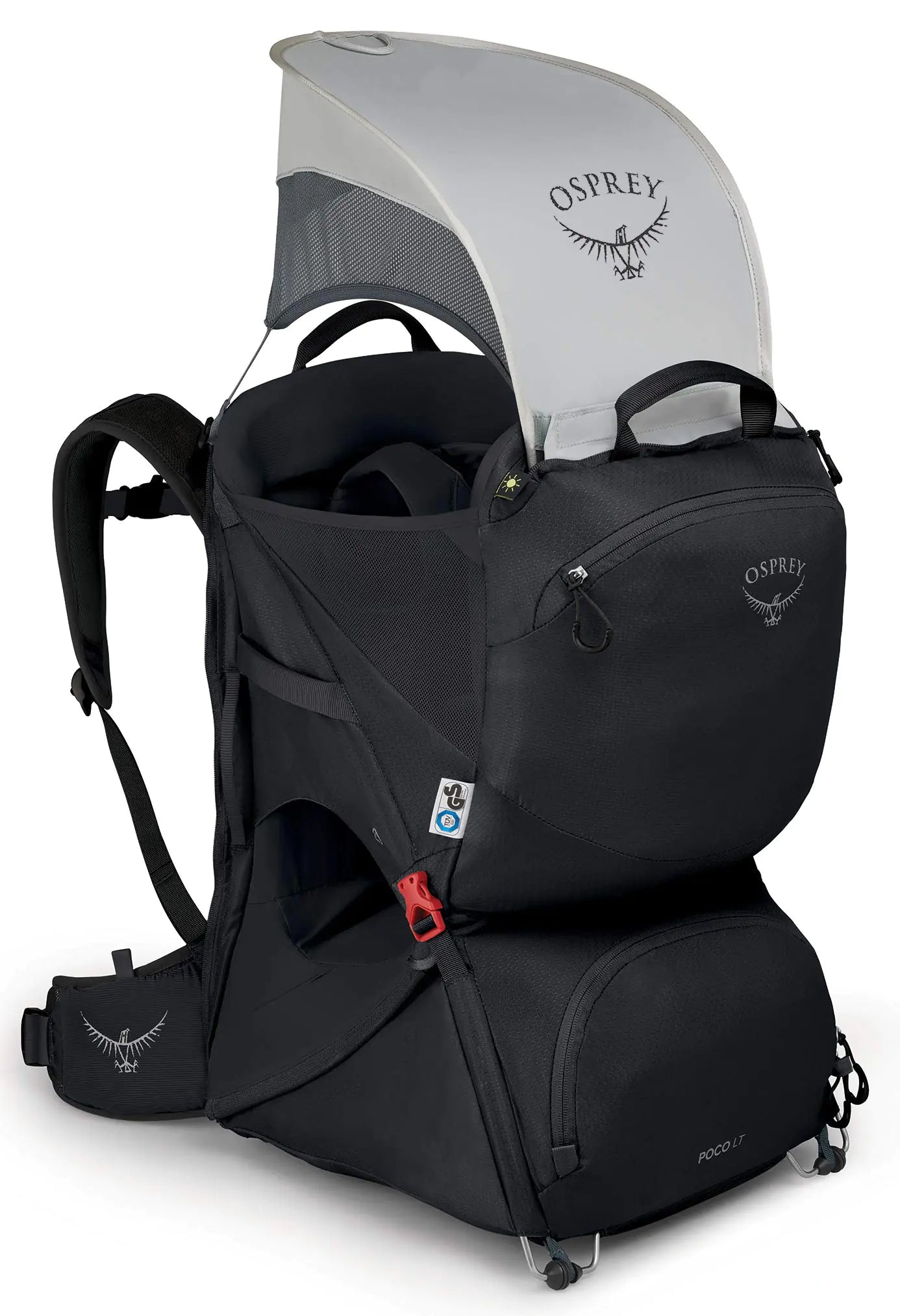 Transportador de Niños Osprey Poco LT - Negro Estrellado