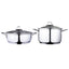 Serenk Modernist Cookware Set - 4 Piece Saute Pan & Stock Pot