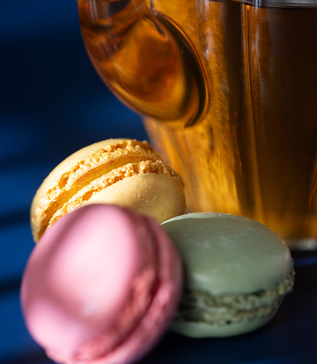 French Macaron White Tea, Tin of 20 Sachets