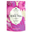 Té helado de hierbas de frambuesa de infusión fresca