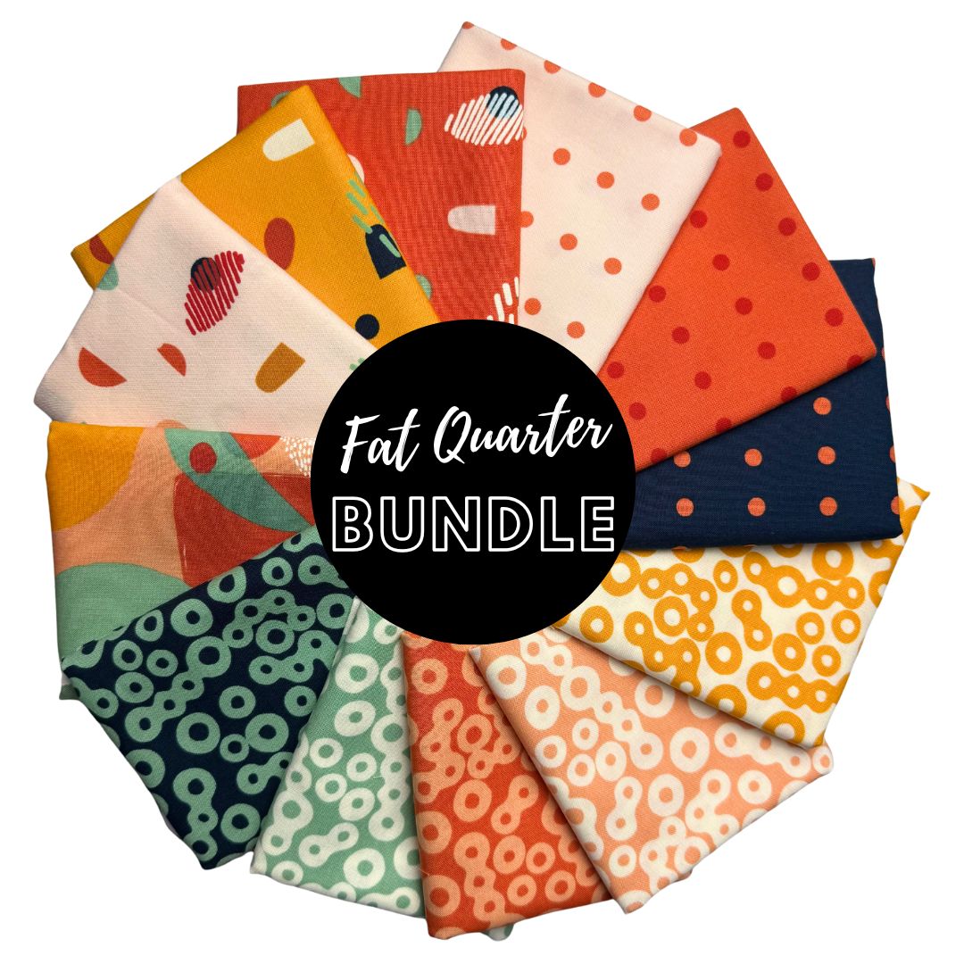 Frisky Fat Quarter Bundle - Set of 12 Premium Cotton Fabrics